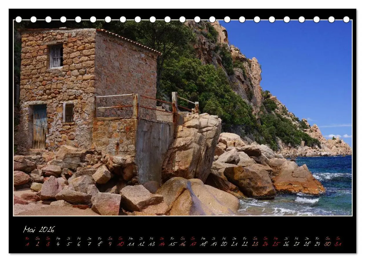 Bild: 9783457963210 | Korsika - Insel rauer Schönheit (Tischkalender 2026 DIN A5 quer),...