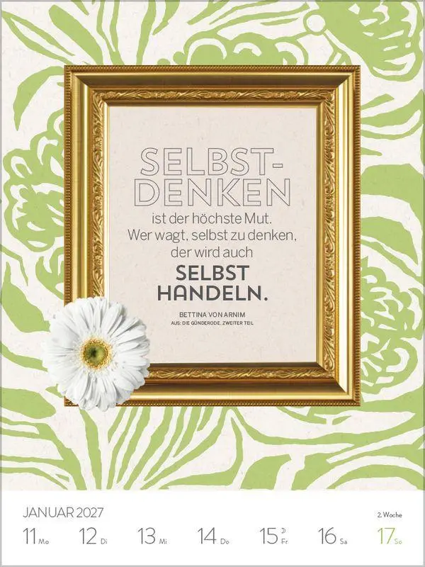 Bild: 9783819303210 | Literaturkalender 2027 | Korsch Verlag | Kalender | 54 S. | Deutsch