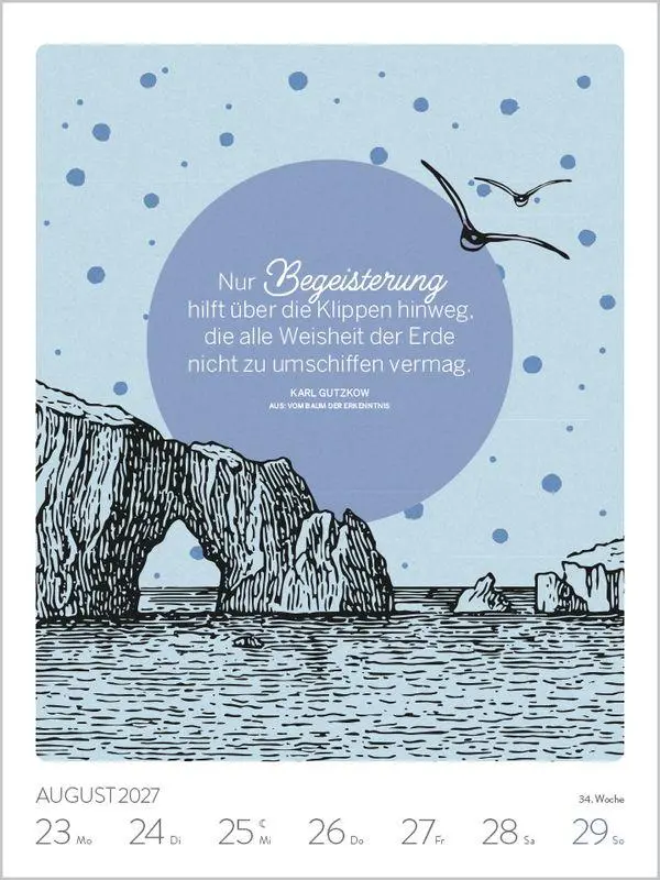 Bild: 9783819303210 | Literaturkalender 2027 | Korsch Verlag | Kalender | 54 S. | Deutsch