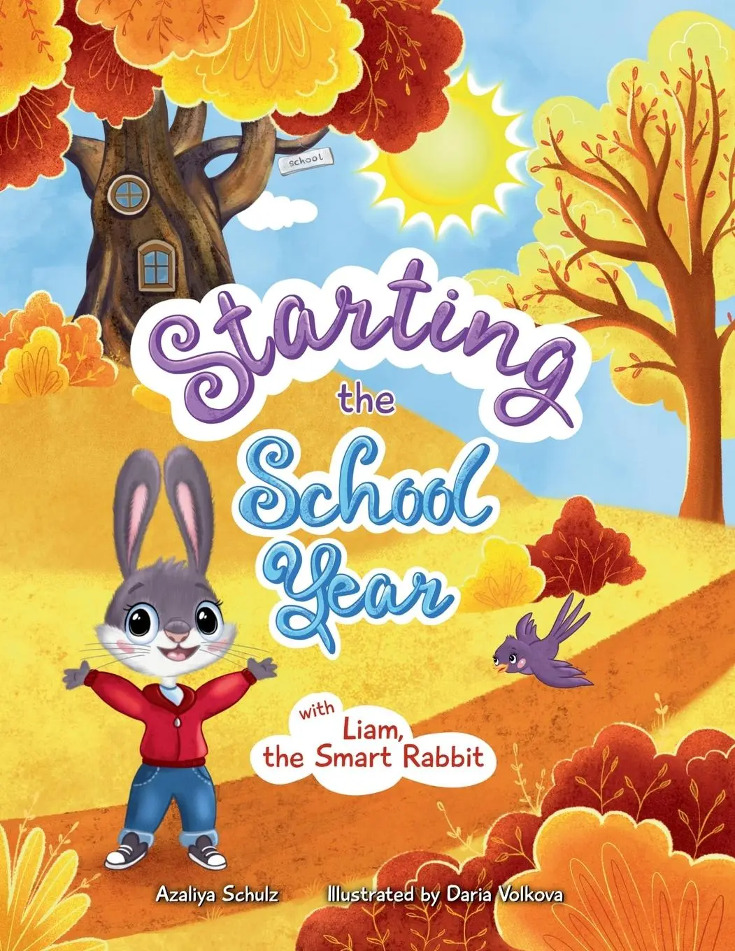 Cover: 9798988023210 | Starting the School Year with Liam, the Smart Rabbit | Azaliya Schulz