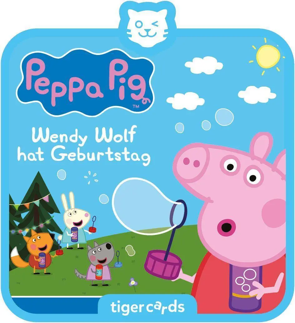 Cover: 4260535483310 | tigercard - Peppa Pig - Folge 5: Wendy Wolf hat Geburtstag | Deutsch