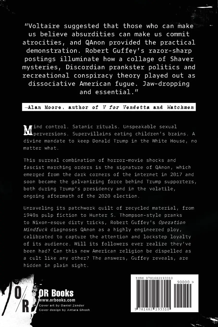 Rückseite: 9781682193310 | Operation Mindfuck | QAnon and the Cult of Donald Trump | Guffey