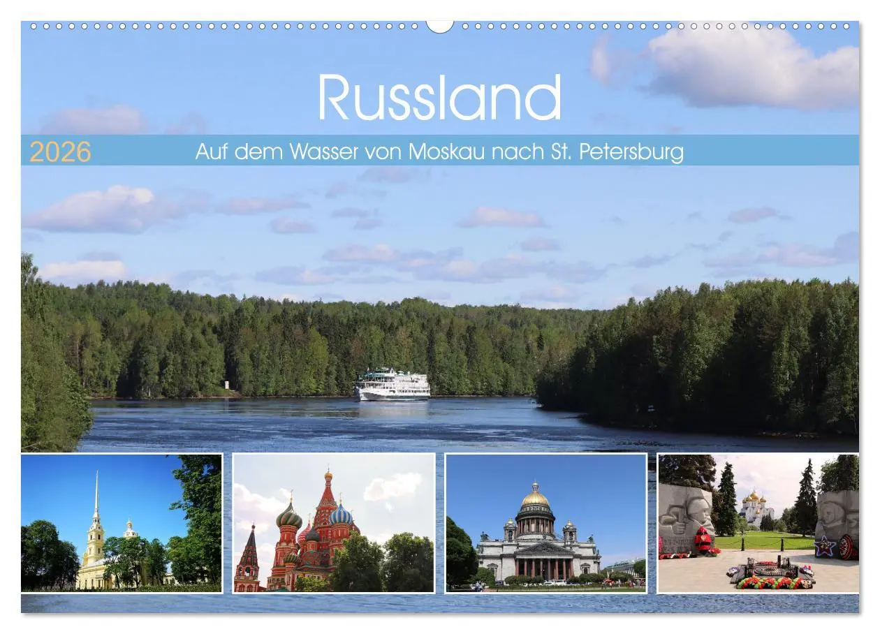 Cover: 9783457643310 | Russland - Auf dem Wasser von Moskau nach St. Petersburg...
