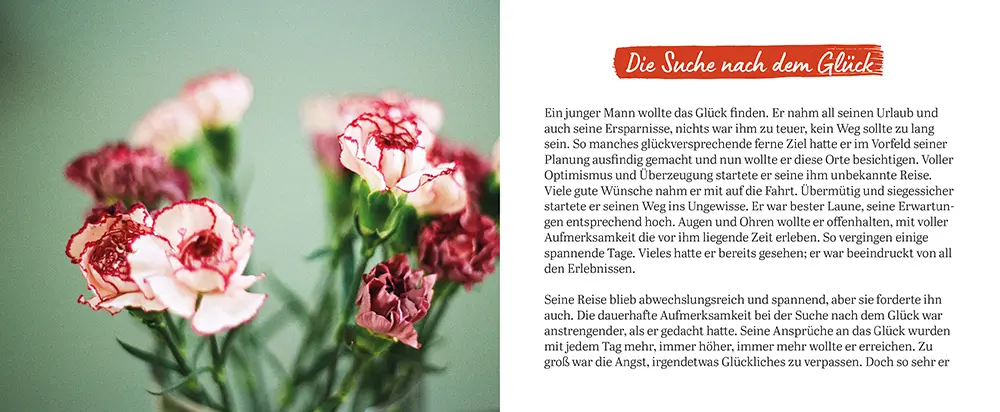 Bild: 9783765533310 | Glücksspuren Tag für Tag entdecken | Birgit Ortmüller | Buch | 48 S.