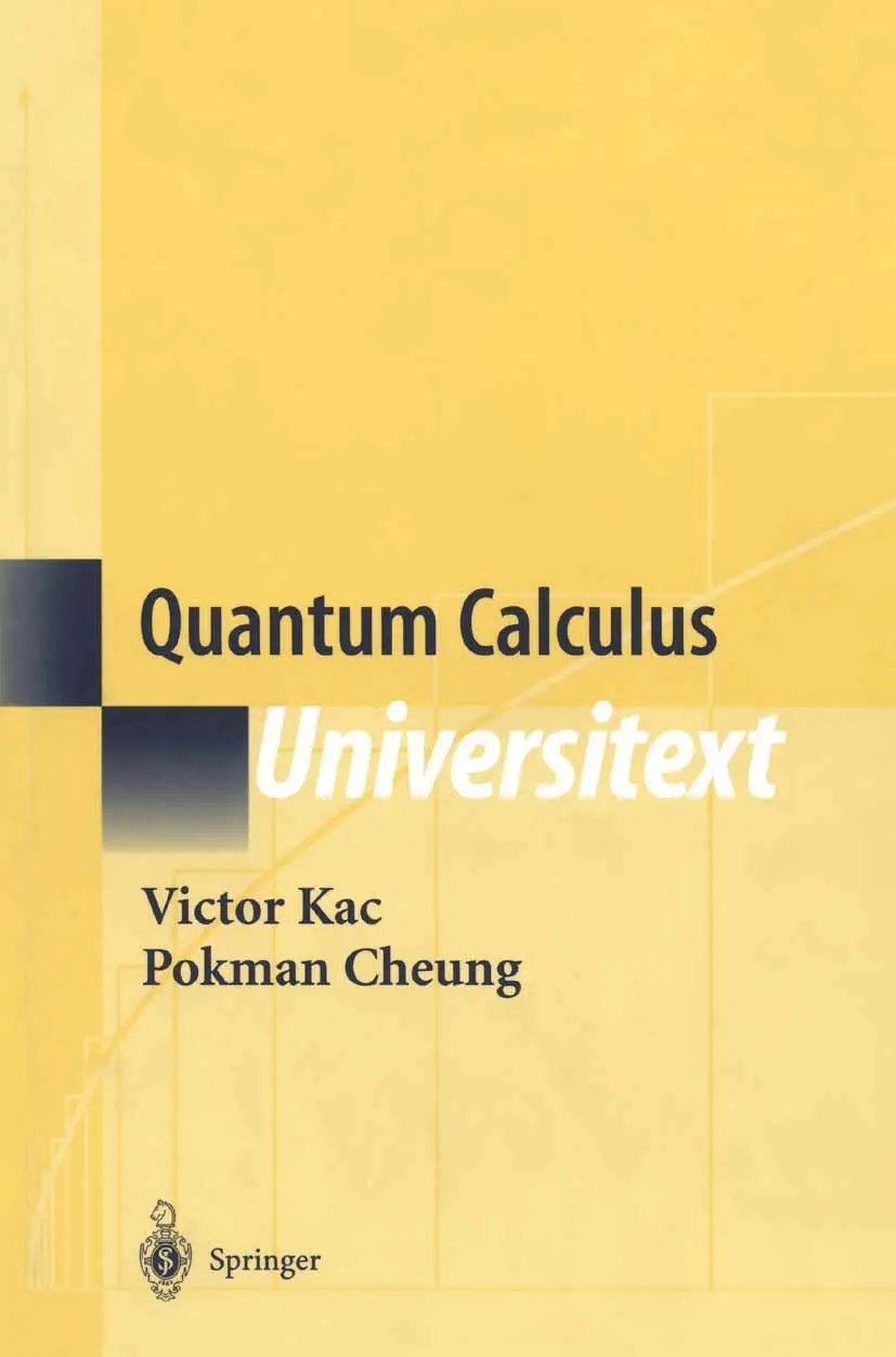 Cover: 9780387953410 | Quantum Calculus | Victor Kac (u. a.) | Taschenbuch | Universitext
