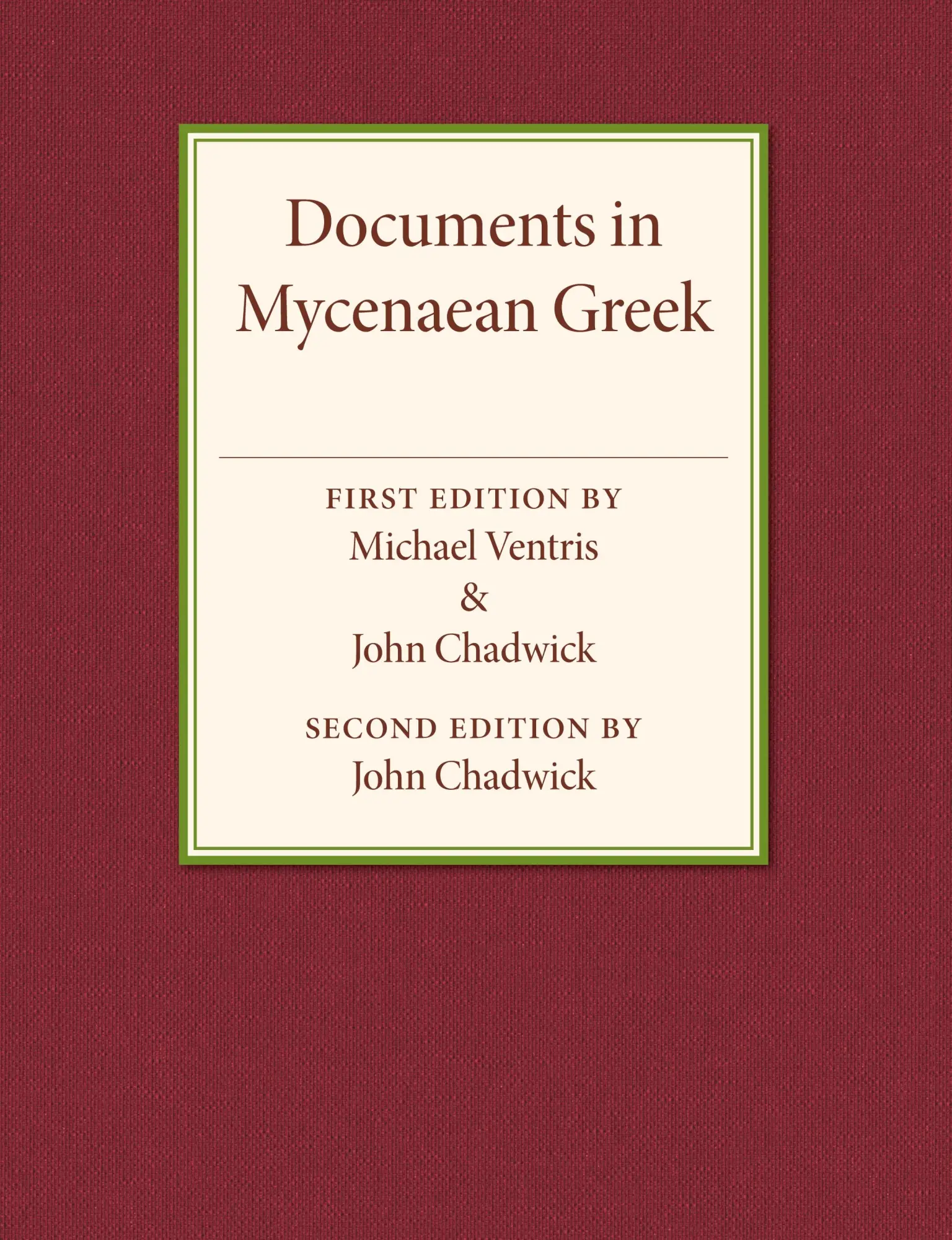 Cover: 9781107503410 | Documents in Mycenaean Greek | Michael Ventris (u. a.) | Taschenbuch