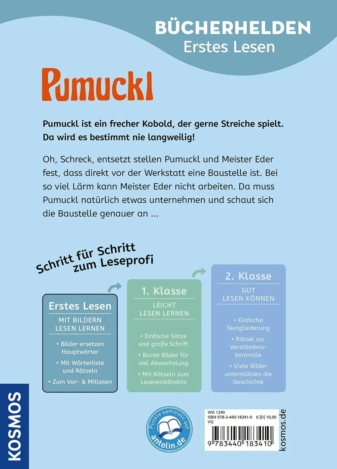 Bild: 9783440183410 | Pumuckl, Bücherhelden Erstes Lesen, Pumuckl auf der Baustelle | Buch