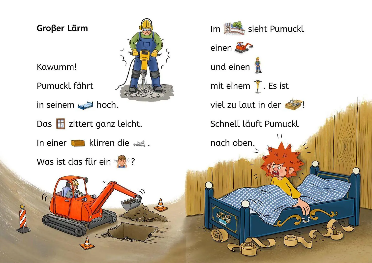 Bild: 9783440183410 | Pumuckl, Bücherhelden Erstes Lesen, Pumuckl auf der Baustelle | Buch