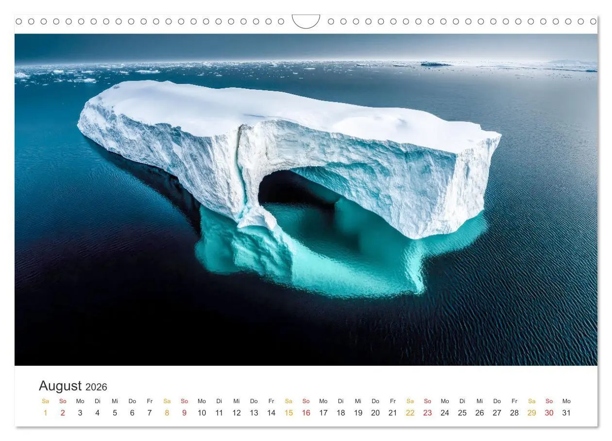 Bild: 9783457253410 | Antarktis - eisige Schönheit (Wandkalender 2026 DIN A3 quer),...