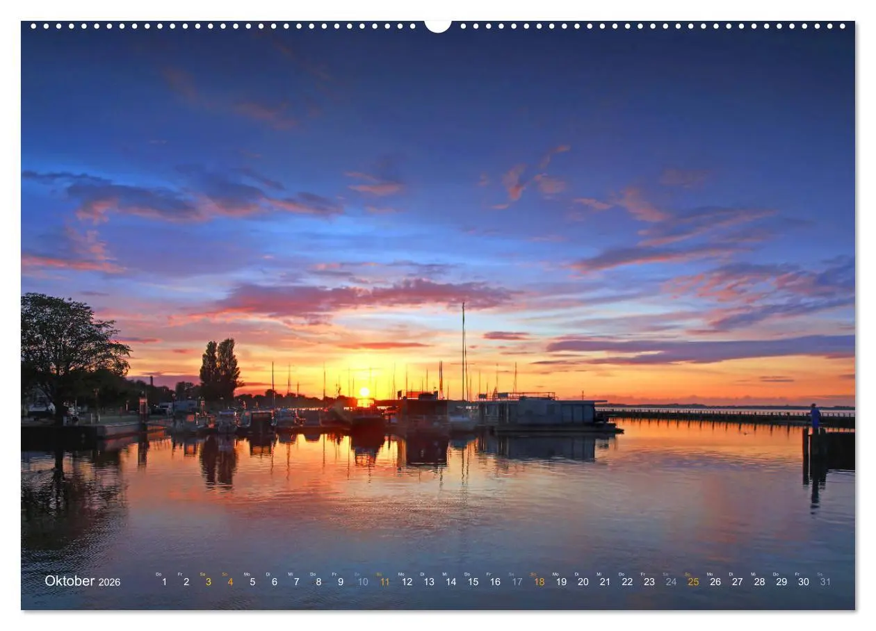 Bild: 9783457703410 | YACHTHÄFEN AN DER OSTSEE (Wandkalender 2026 DIN A2 quer), CALVENDO...
