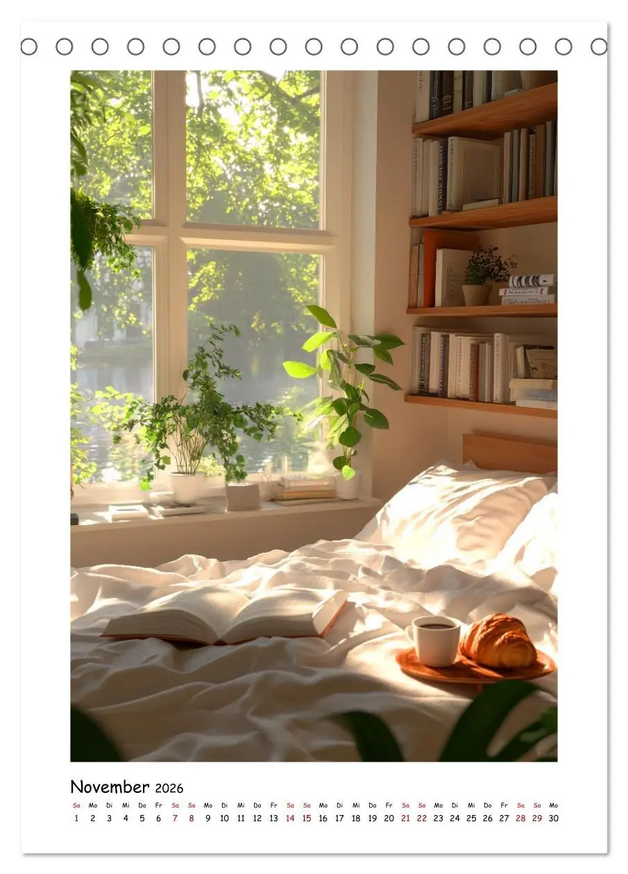 Bild: 9783457943410 | Ein Zuhause aus Worten (Tischkalender 2026 DIN A5 hoch), CALVENDO...