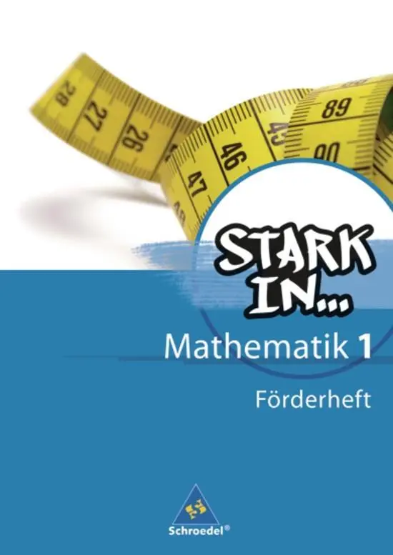 Cover: 9783507433410 | Stark in Mathematik 1. Förderheft | Lernstufe 5/6 | Ludwig Augustin