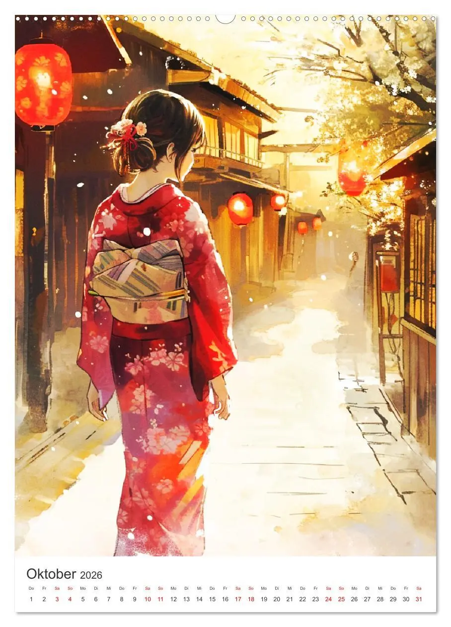 Bild: 9783516273410 | Japan. Impressionen im Aquarell-Stil (hochwertiger Premium...