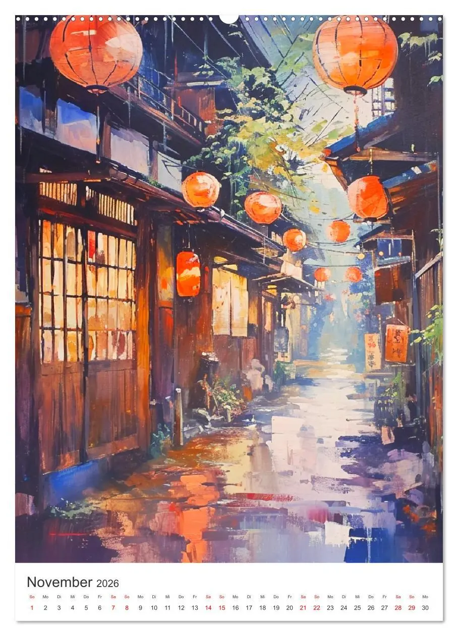 Bild: 9783516273410 | Japan. Impressionen im Aquarell-Stil (hochwertiger Premium...
