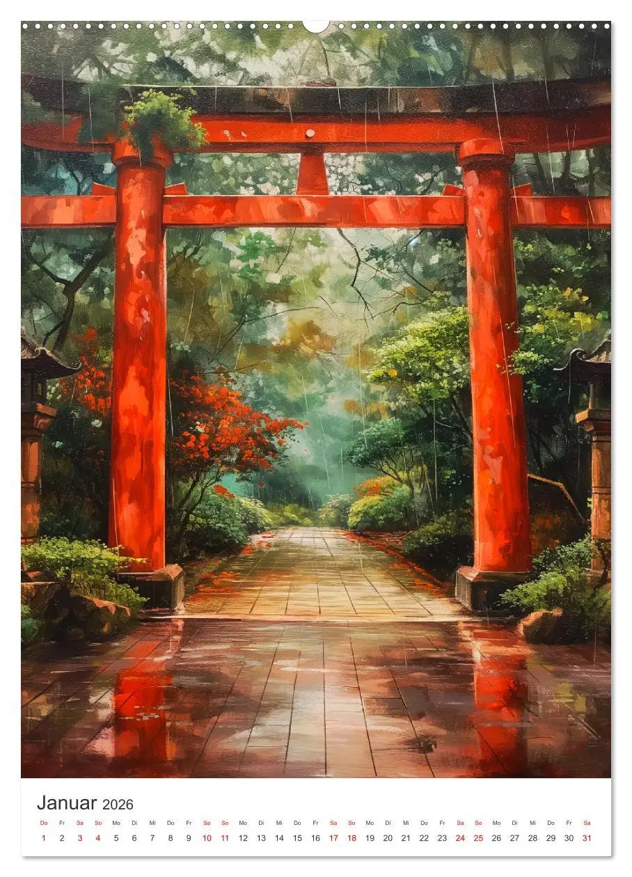 Bild: 9783516273410 | Japan. Impressionen im Aquarell-Stil (hochwertiger Premium...