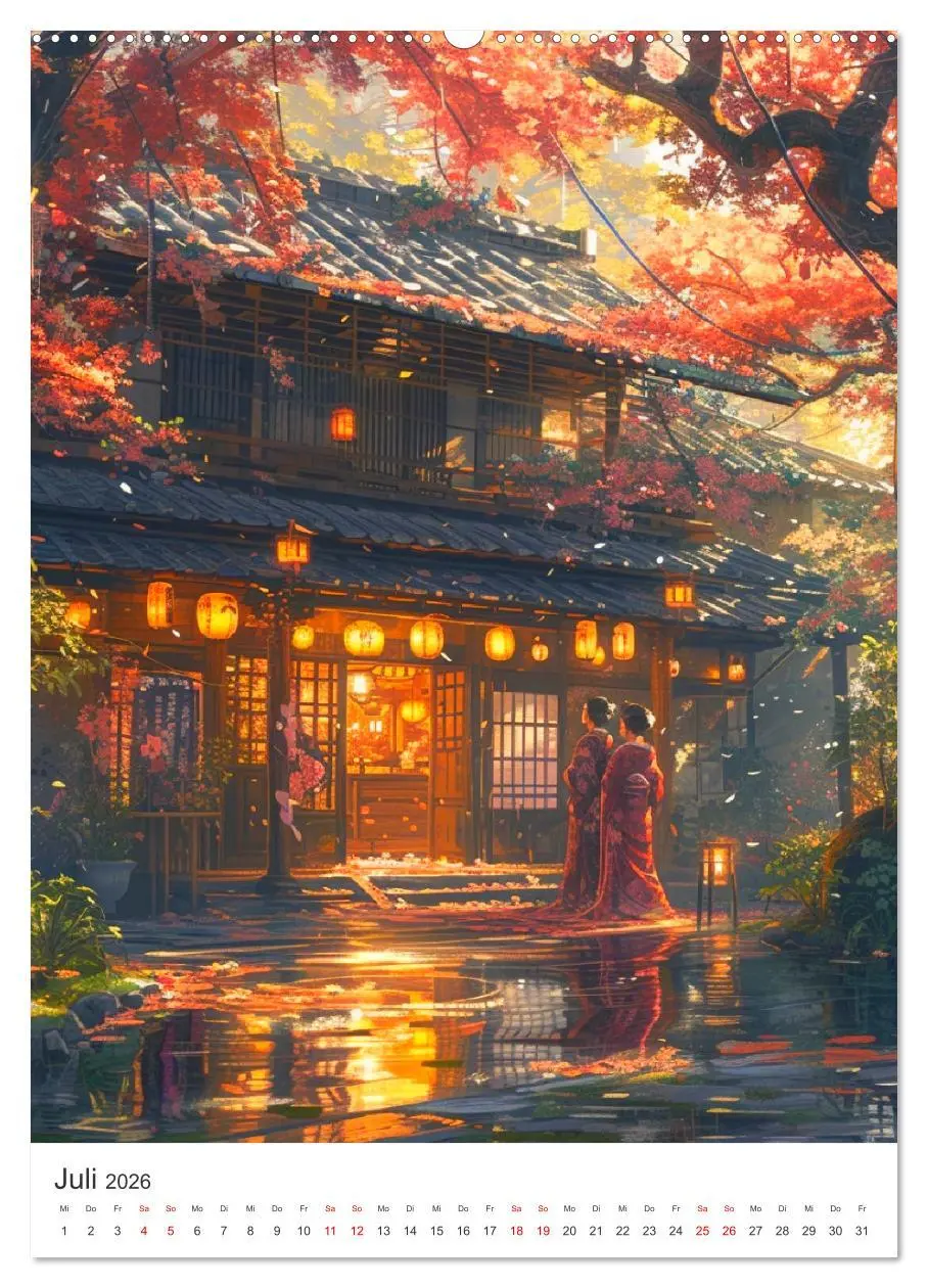 Bild: 9783516273410 | Japan. Impressionen im Aquarell-Stil (hochwertiger Premium...