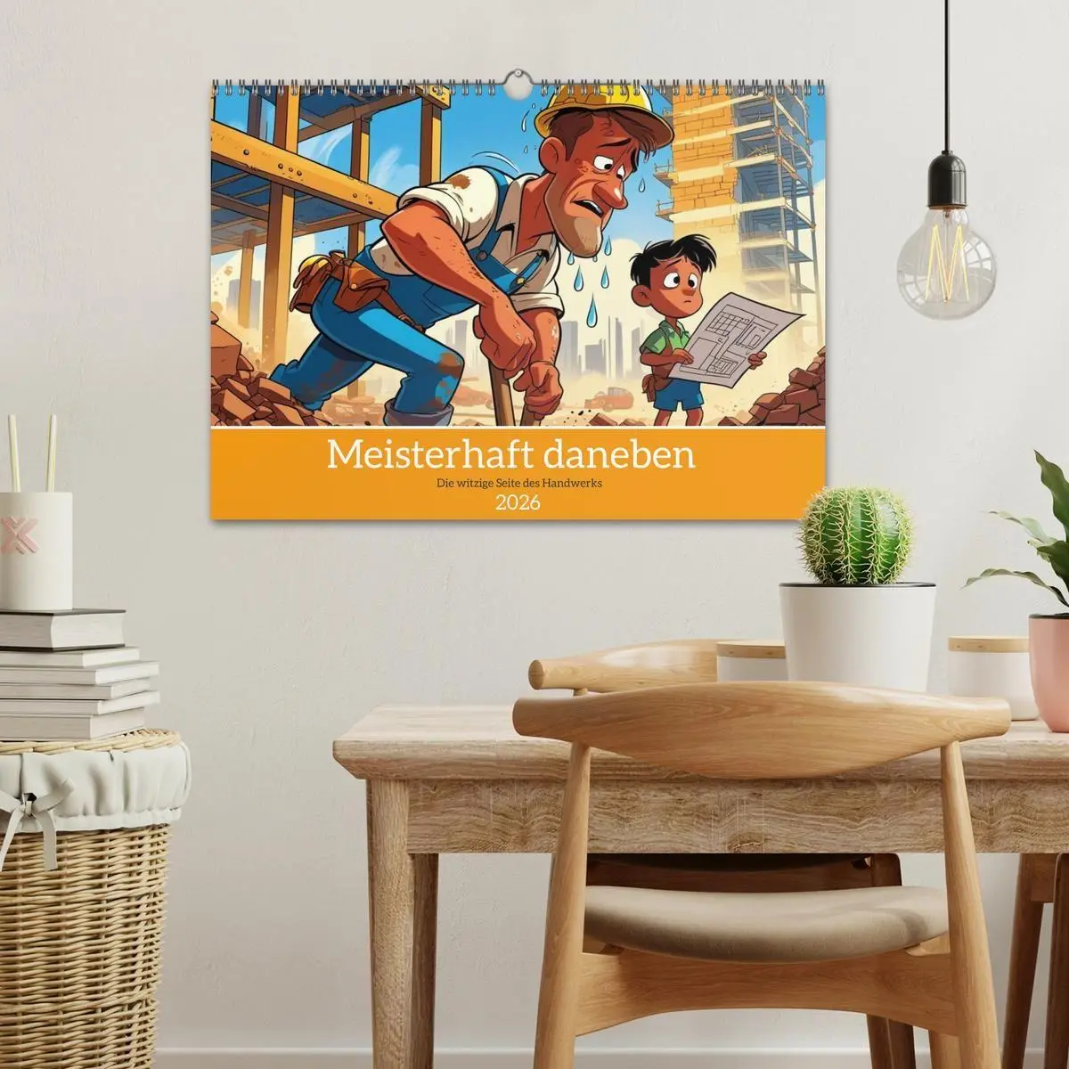 Bild: 9783516653410 | Meisterhaft daneben - Die witzige Seite des Handwerks (Wandkalender...