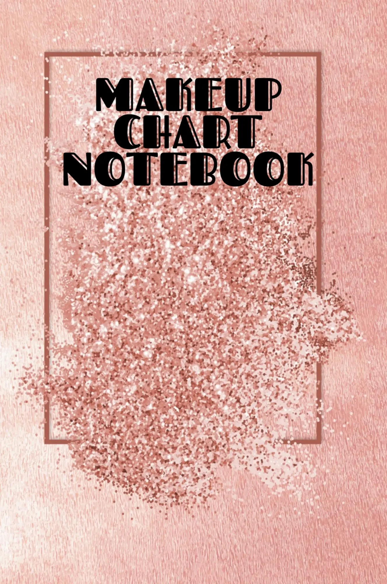Cover: 9783749783410 | Makeup Chart Notebook | Blush Beautiful | Taschenbuch | Englisch