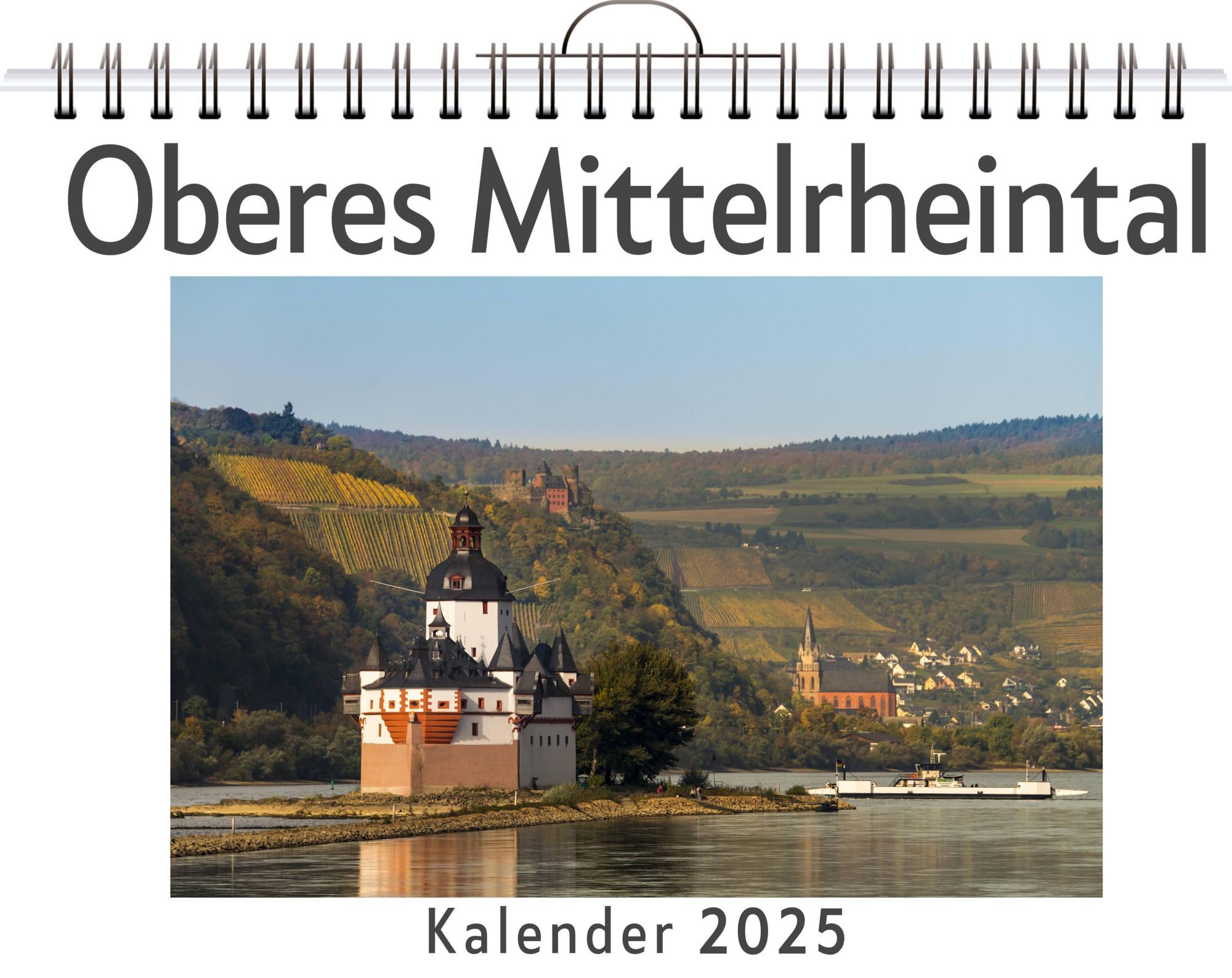 Cover: 9783759133410 | Oberes Mittelrheintal | Laura Huber | Kalender | Kalender | 14 S.