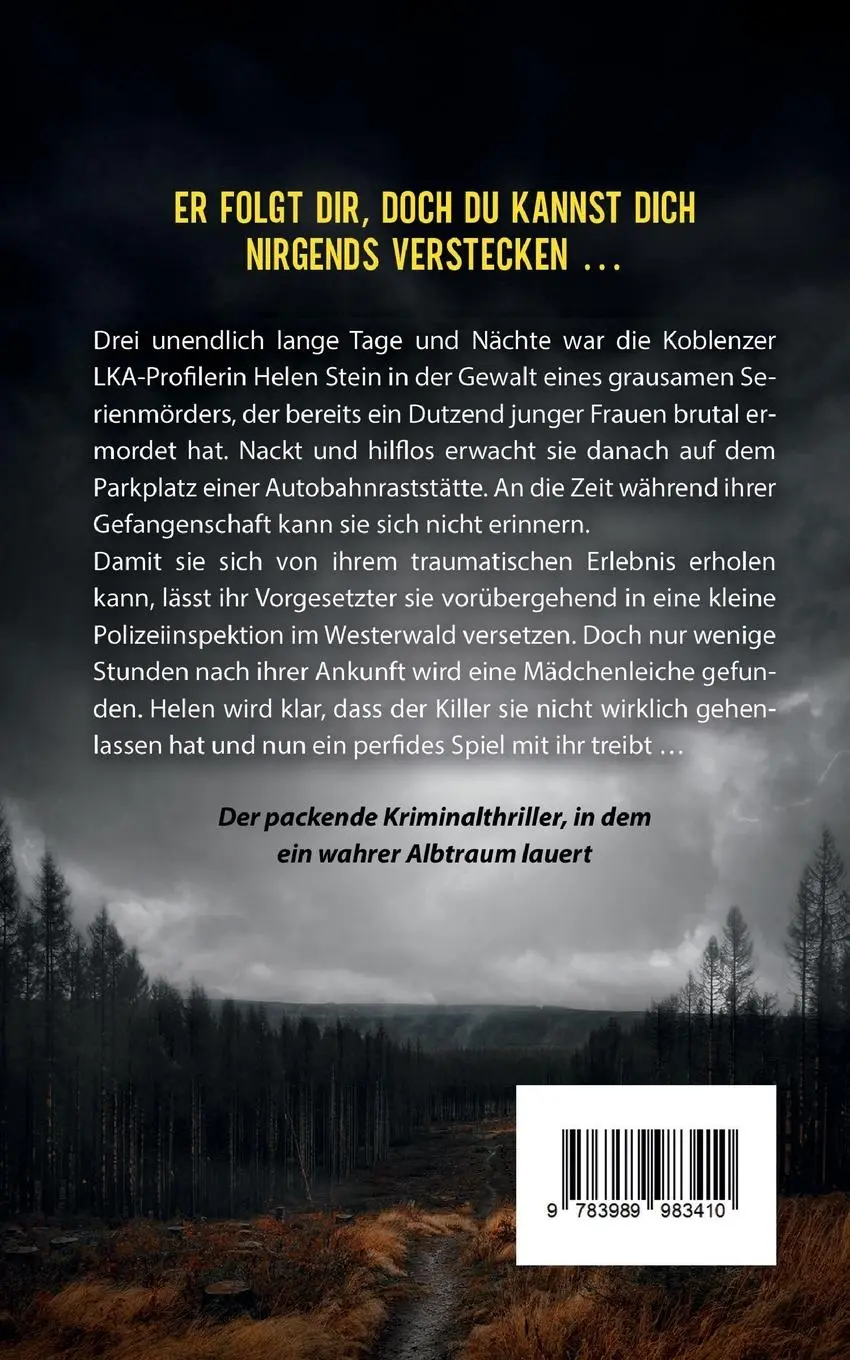 Rückseite: 9783989983410 | Stirb, mein Mädchen | Volker Dützer | Taschenbuch | 444 S. | Deutsch