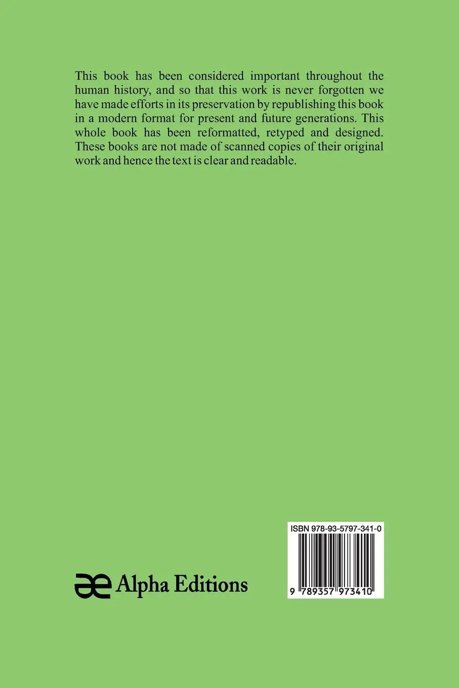 Rückseite: 9789357973410 | The Seventh Day Sabbath, a Perpetual Sign, from the Beginning to...