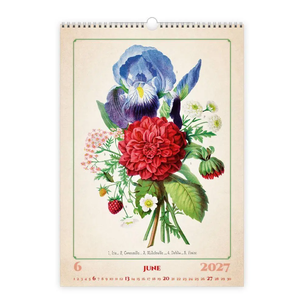Bild: 8596641043510 | TRÖTSCH - Wandkalender Herbarium 2027 | Wandkalender | KG | Kalender