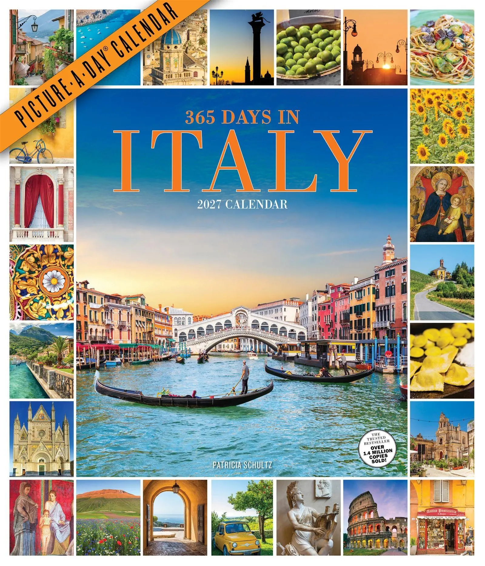 Cover: 9781523533510 | 365 Days in Italy Picture-A-Day® Wall Calendar 2027 | Schultz (u. a.)
