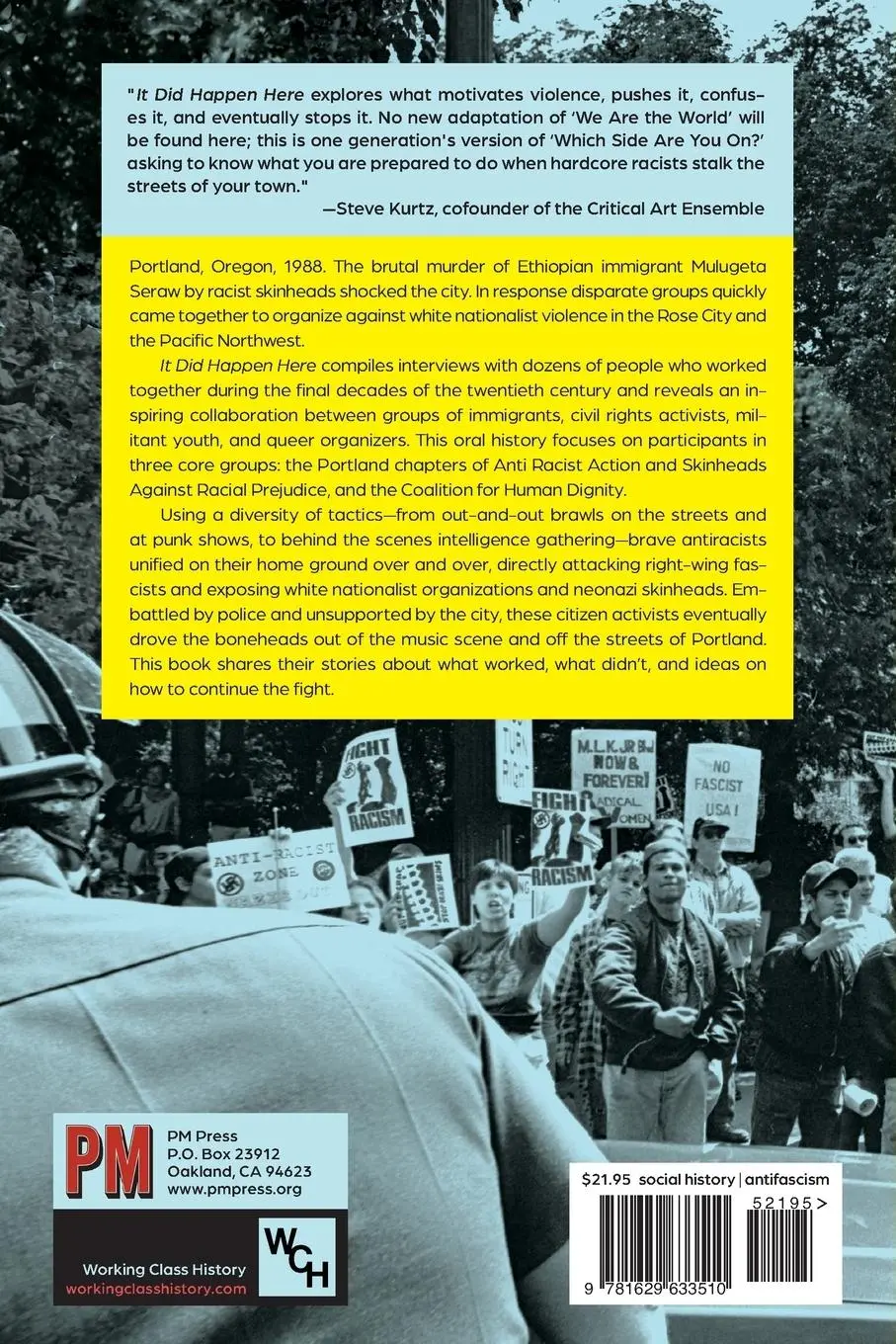 Rückseite: 9781629633510 | It Did Happen Here | An Antifascist People's History | Taschenbuch