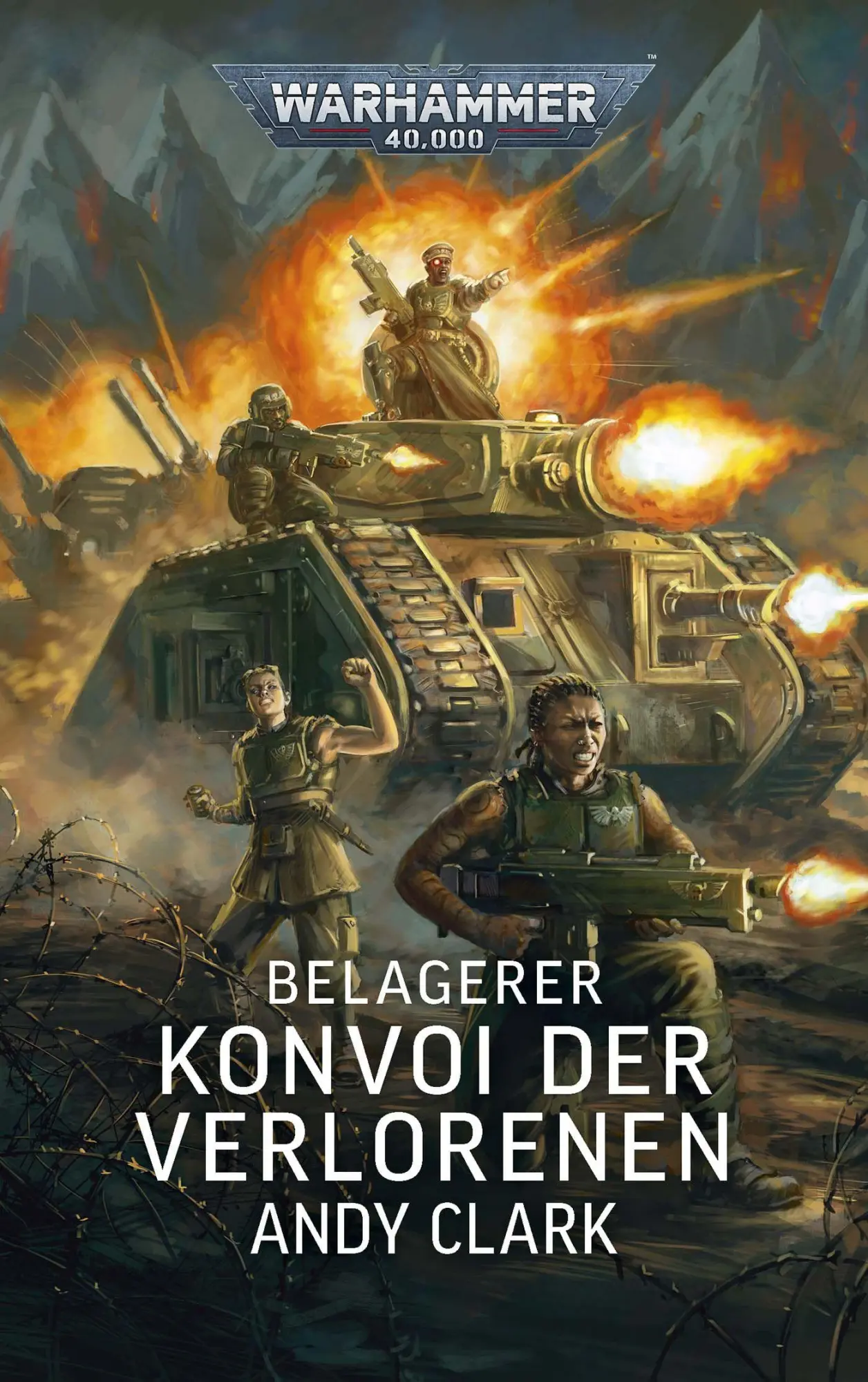 Cover: 9781836093510 | Warhammer 40.000 - Belagerer | Konvoi der Verlorenen | Andy Clark