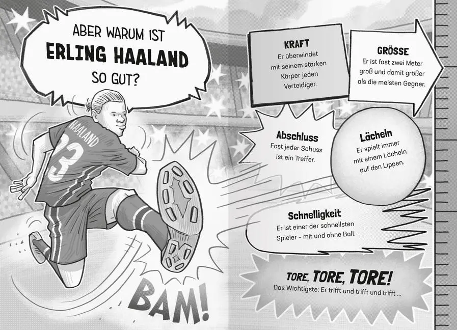 Bild: 9783473463510 | Fußball-Stars - Alles über Haaland. Vom Fußball-Talent zum Megastar