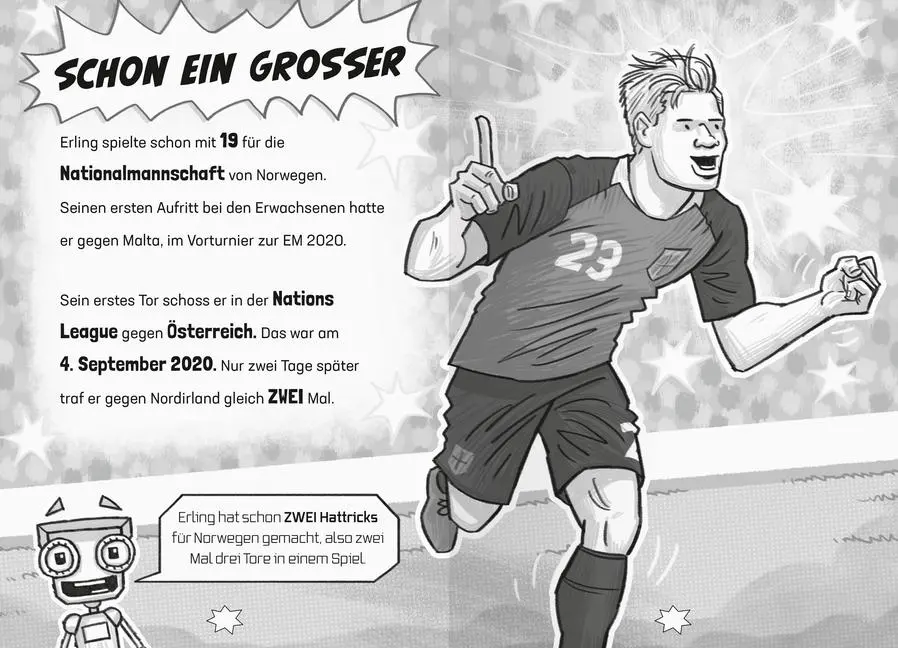 Bild: 9783473463510 | Fußball-Stars - Alles über Haaland. Vom Fußball-Talent zum Megastar