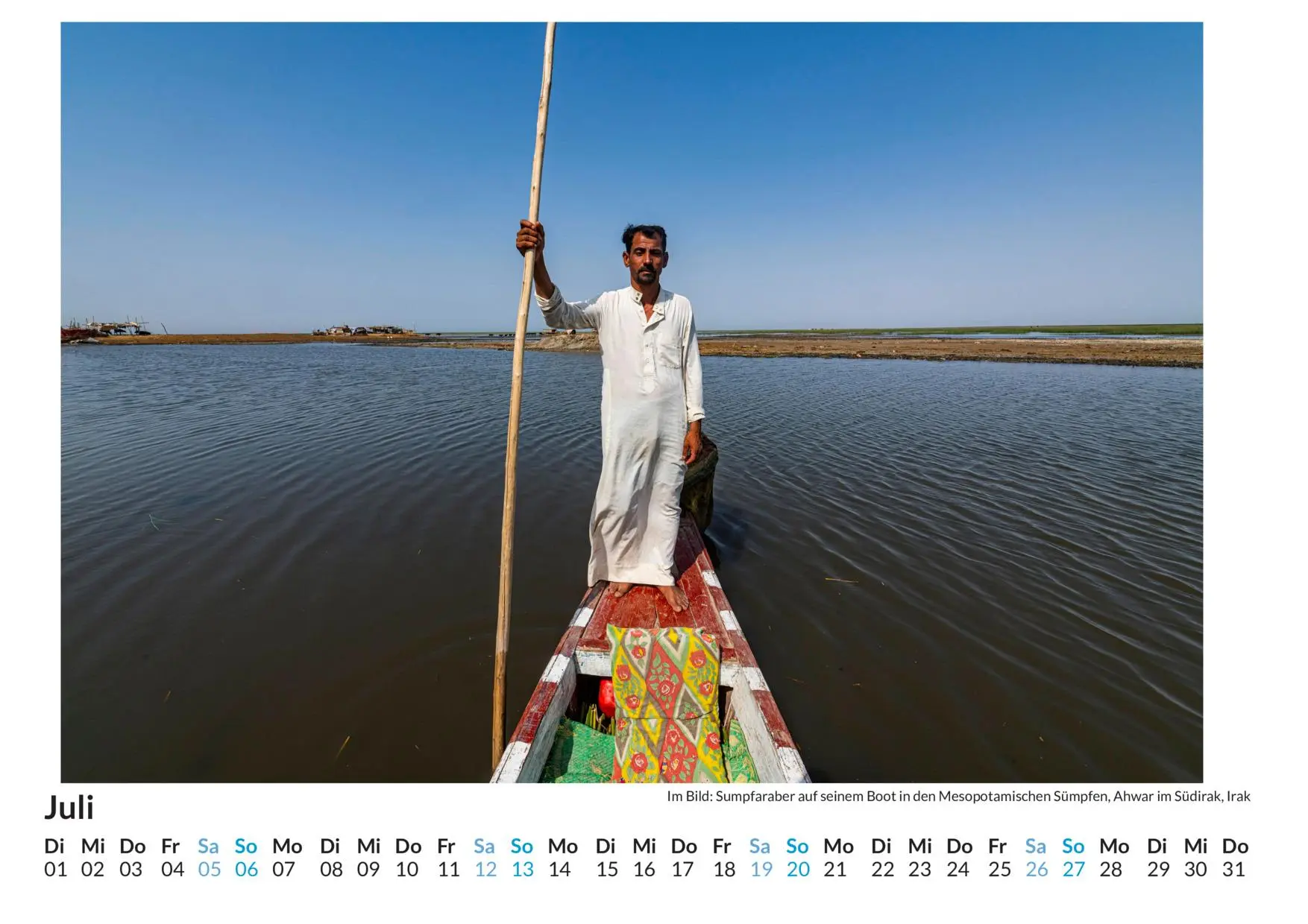 Bild: 9783759123510 | Irak - (Wandkalender 2025, Kalender DIN A4 quer, Monatskalender im...