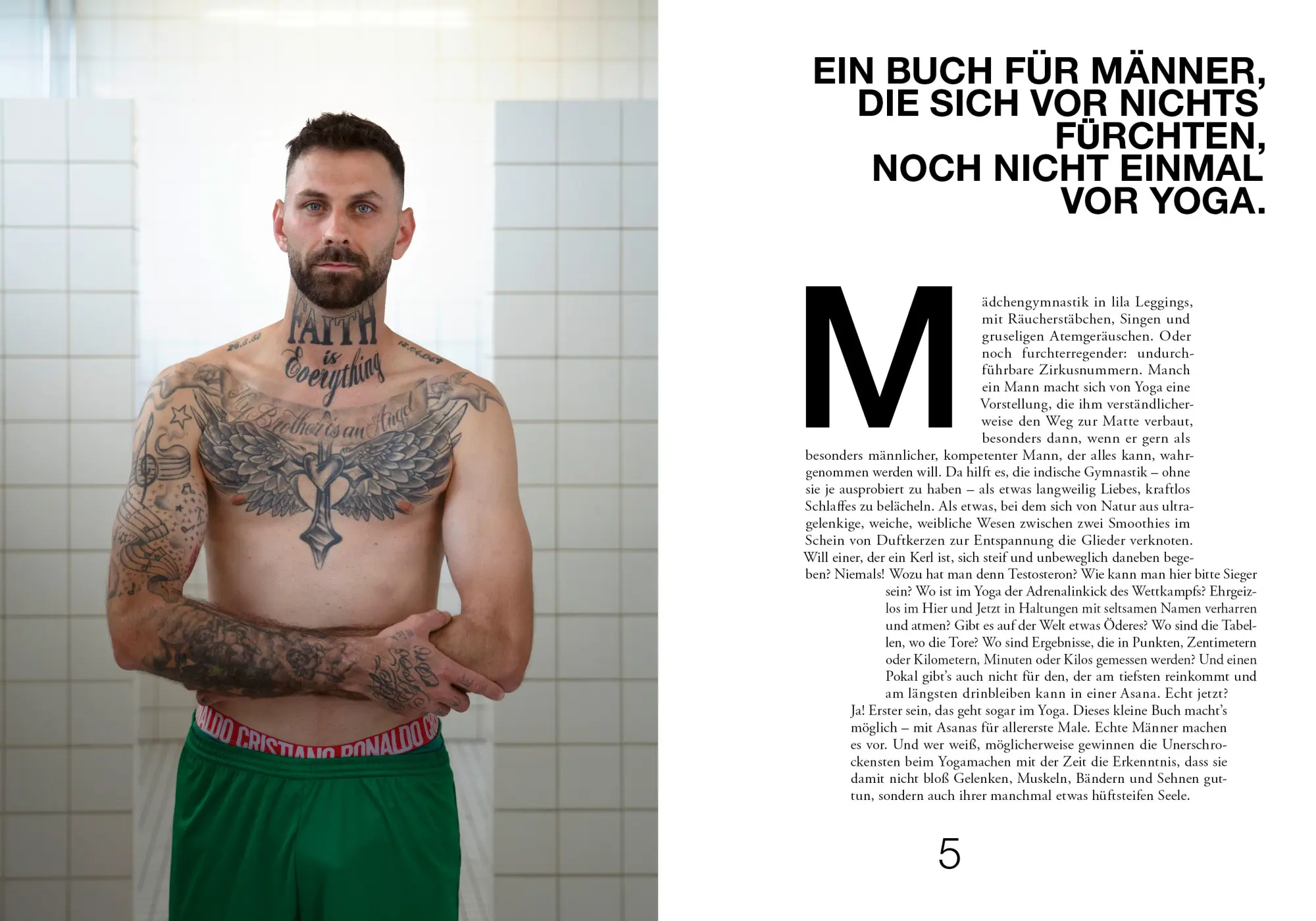 Bild: 9783954533510 | Mann macht Yoga | Judith Stoletzky | Buch | 144 S. | Deutsch | 2025