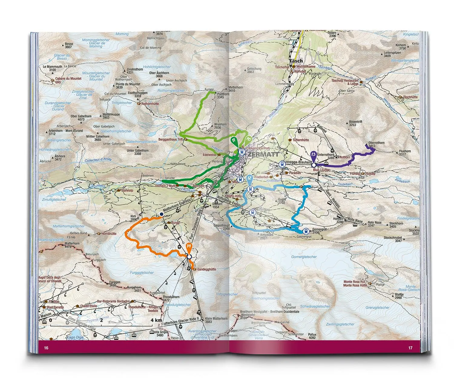 Bild: 9783991543510 | KOMPASS Nächster Halt Alpen - mit der Bahn zum Wandern und Biken in...