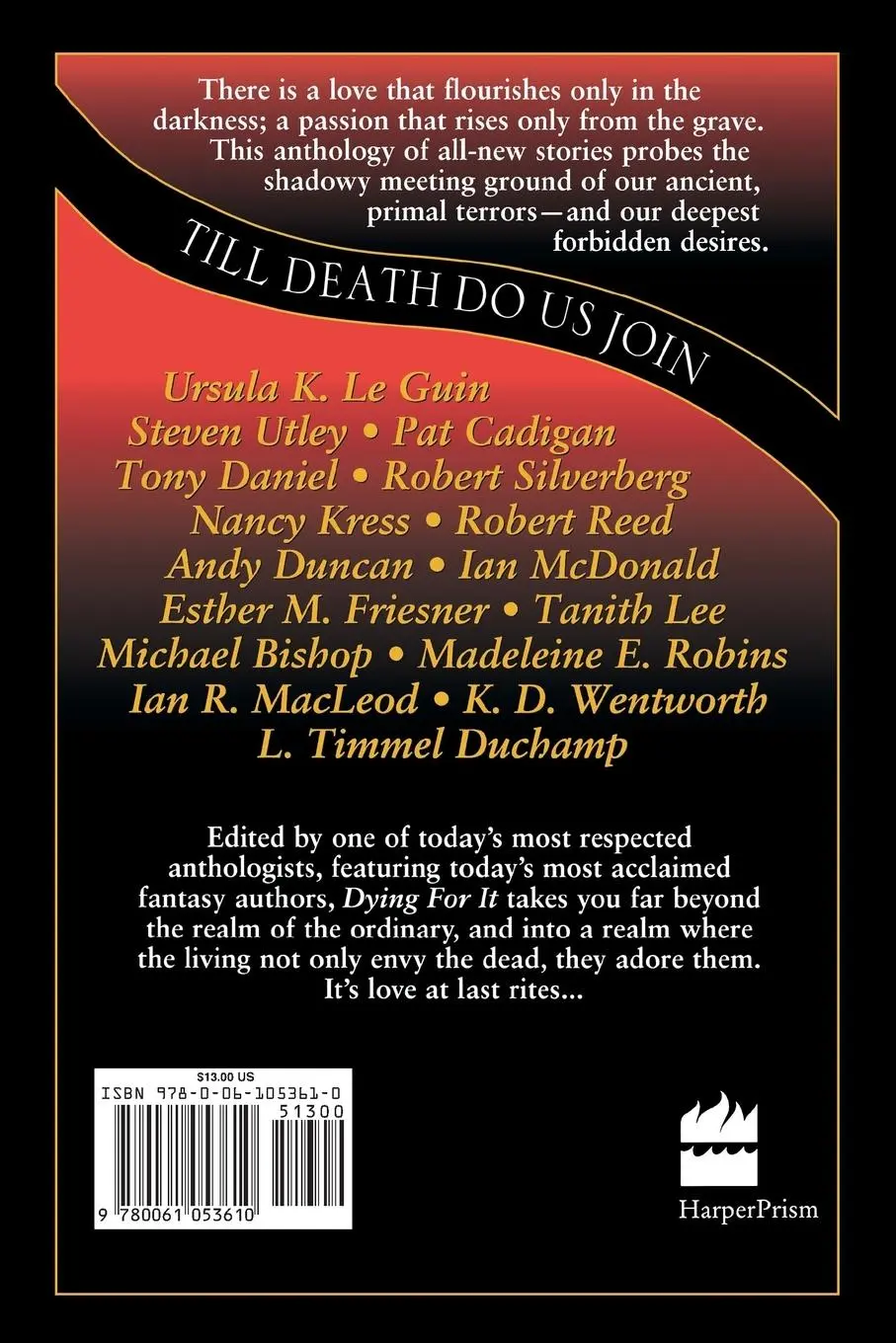 Rückseite: 9780061053610 | Dying For It | Gardner Dozois | Taschenbuch | Englisch | 2014
