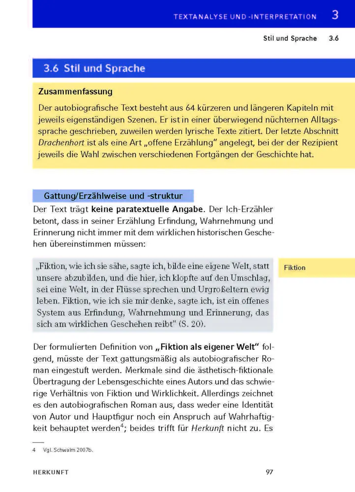 Bild: 9783129303610 | Herkunft von Sasa Stanisic - Textanalyse und Interpretation | Stanisic