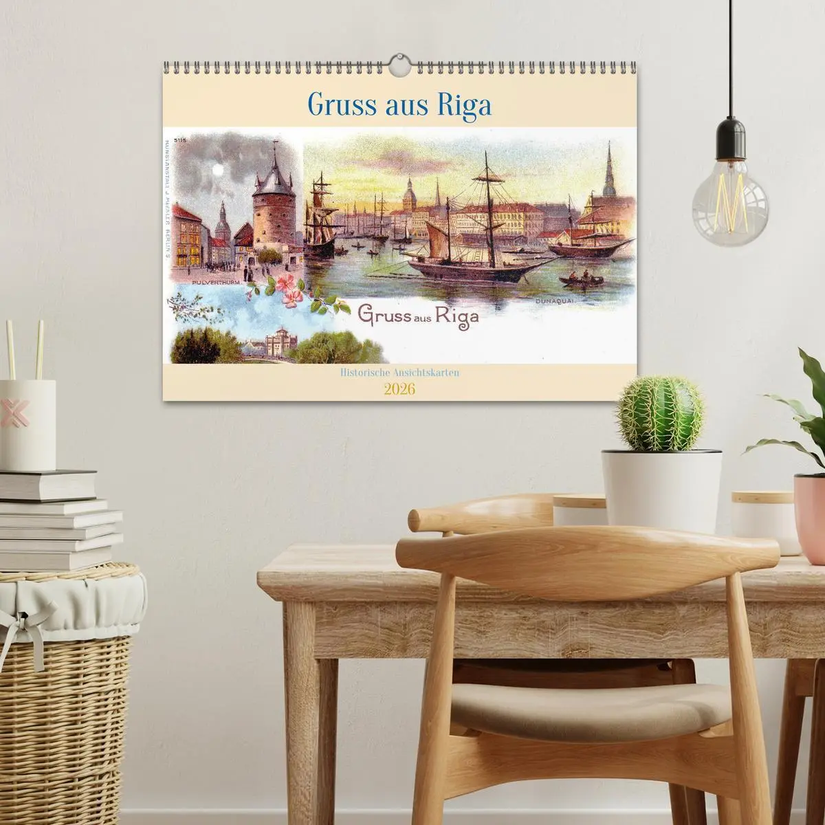 Bild: 9783457543610 | Gruss aus Riga - Historische Ansichtskarten (Wandkalender 2026 DIN...