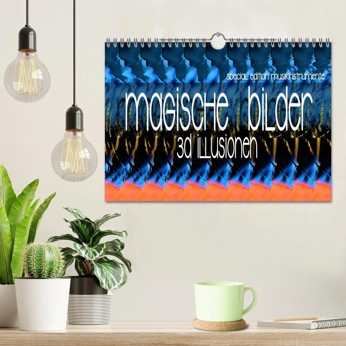 Bild: 9783457613610 | Magische Bilder - 3D Illusionen (Wandkalender 2026 DIN A4 quer),...