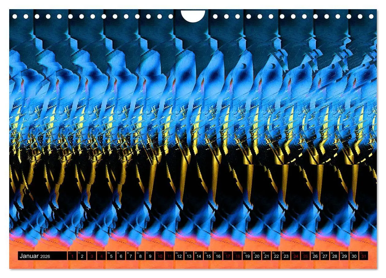 Bild: 9783457613610 | Magische Bilder - 3D Illusionen (Wandkalender 2026 DIN A4 quer),...