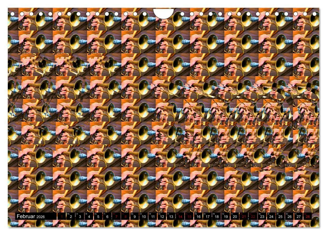 Bild: 9783457613610 | Magische Bilder - 3D Illusionen (Wandkalender 2026 DIN A4 quer),...