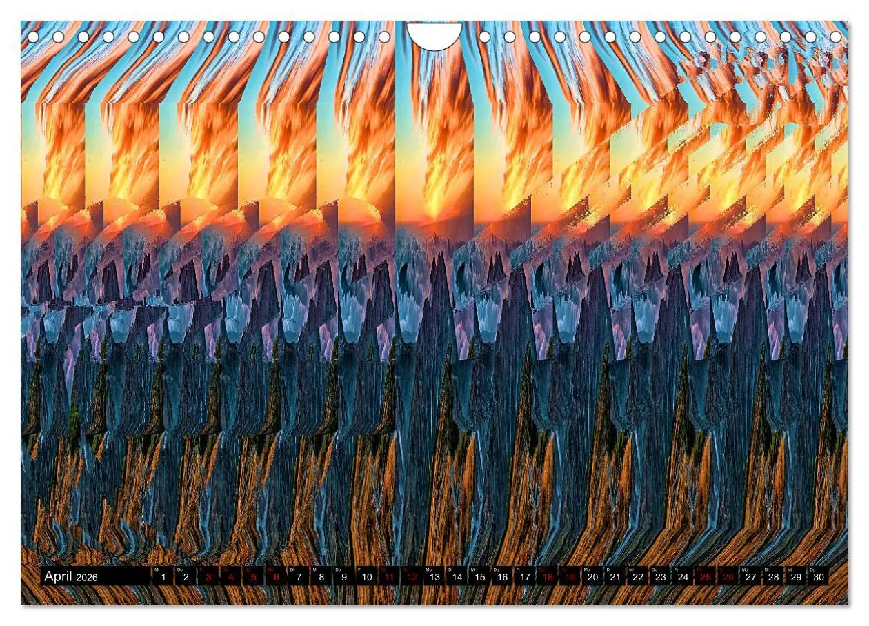 Bild: 9783457613610 | Magische Bilder - 3D Illusionen (Wandkalender 2026 DIN A4 quer),...