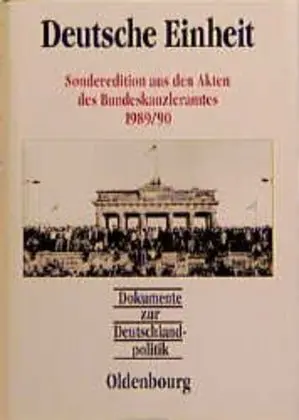 Cover: 9783486563610 | Dokumente zur Deutschlandpolitik / Deutsche Einheit | Hanns J. Küsters