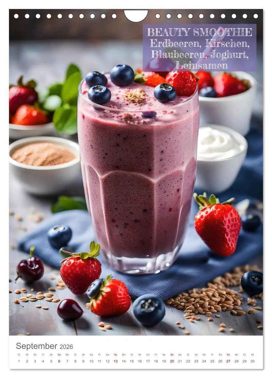 Bild: 9783516253610 | Vitamine im Glas - Gesunde Smoothie Kreationen (Wandkalender 2026...