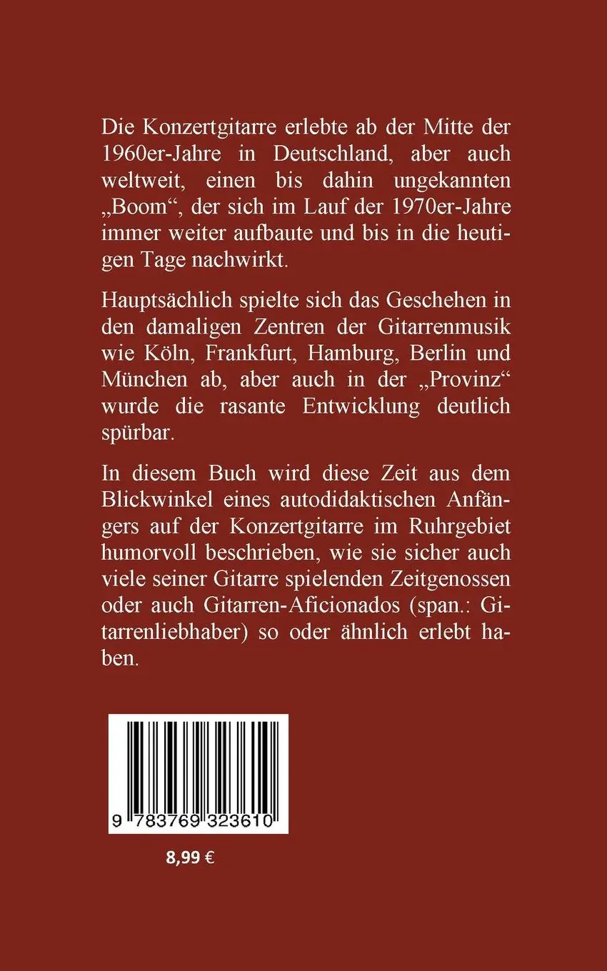 Rückseite: 9783769323610 | Gitarre im Pott | Helmut Richter | Taschenbuch | 132 S. | Deutsch