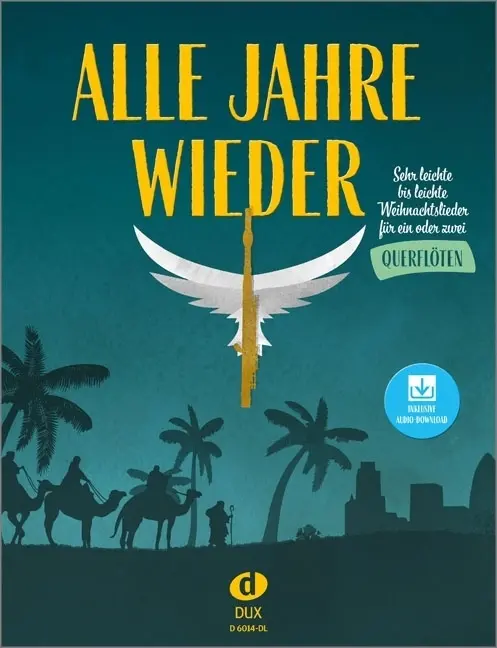 Cover: 9783868493610 | Alle Jahre wieder - Querflöte mit Audio-Download | Uwe Sieblitz | Buch