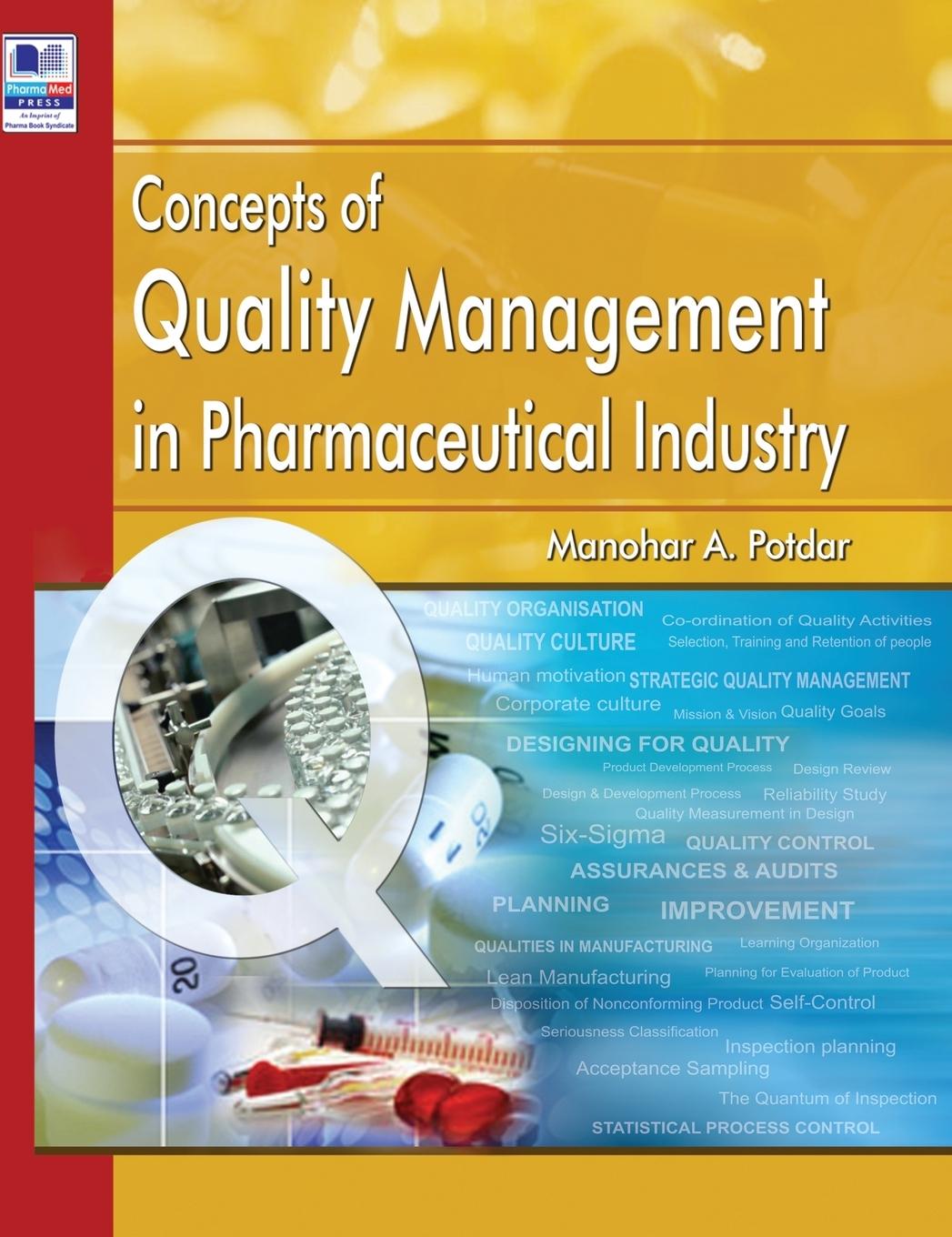 Cover: 9789385433610 | Concepts of Quality Management in Pharmaceutical Industry | Potdar