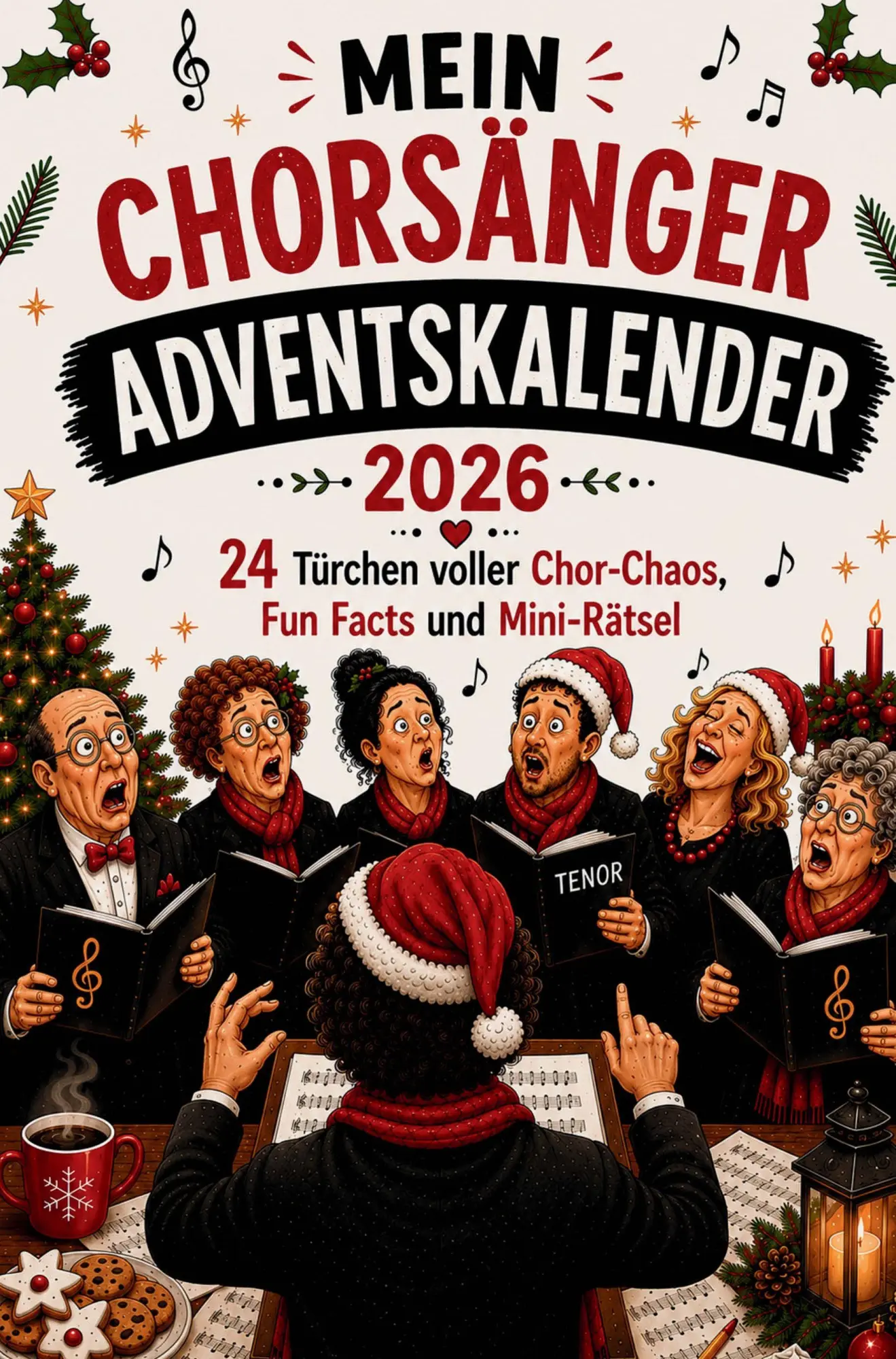 Cover: 9789403933610 | Mein Chorsänger Adventskalender | Anne Dresner | Taschenbuch | 132 S.
