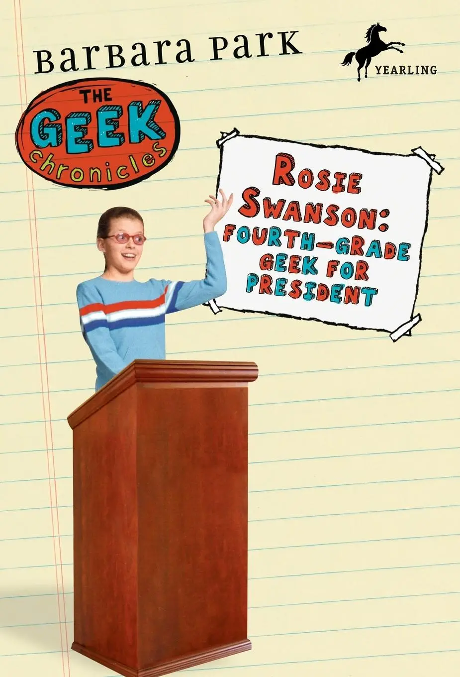 Cover: 9780679833710 | Rosie Swanson | Fourth-Grade Geek for President | Barbara Park | Buch