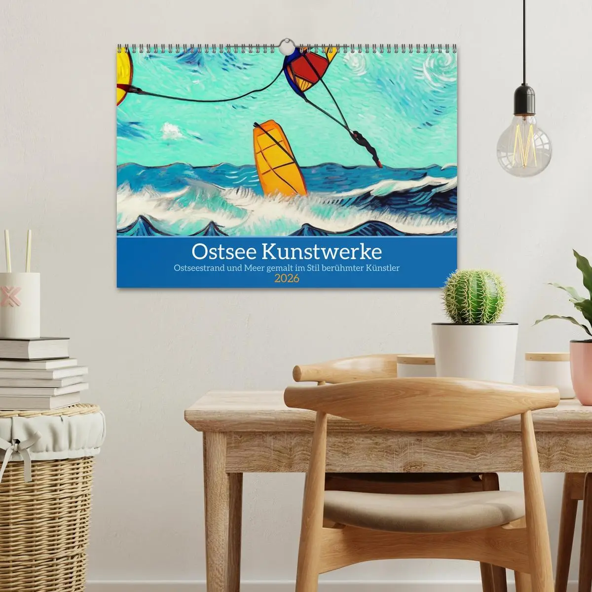 Bild: 9783457533710 | Ostsee Kunstwerke (Wandkalender 2026 DIN A3 quer), CALVENDO...