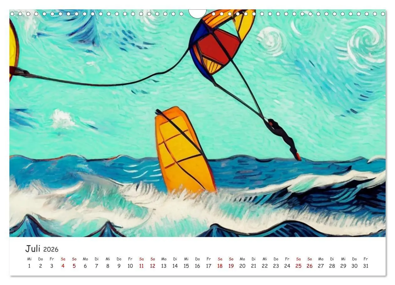 Bild: 9783457533710 | Ostsee Kunstwerke (Wandkalender 2026 DIN A3 quer), CALVENDO...